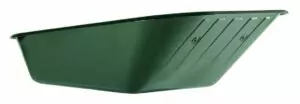 Grünlackierte Mulde 100 L - 6 Löcher